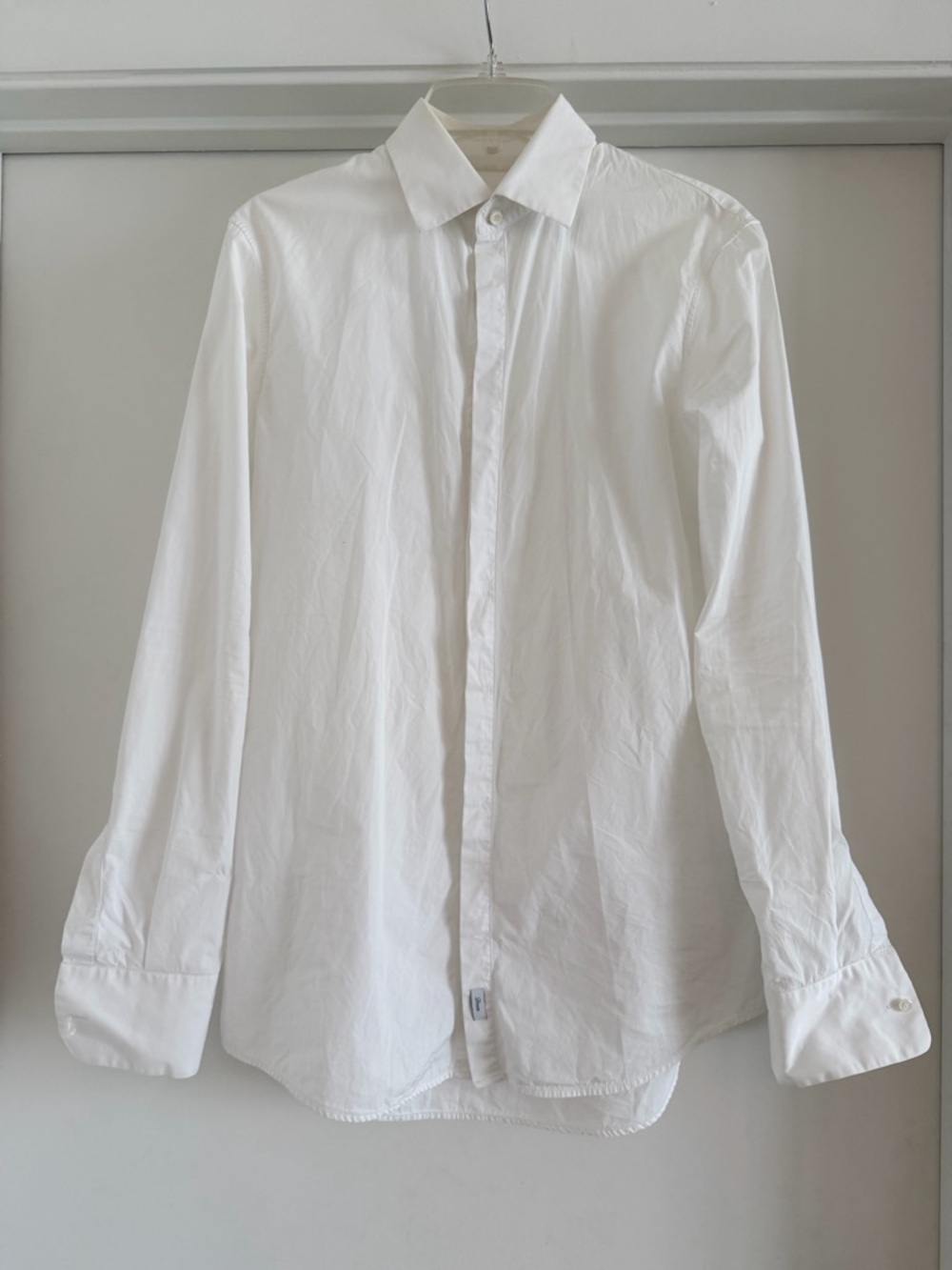 DSQUARED White Men's Long-Sleeve Button-Up Shirt - Picture 4 of 5